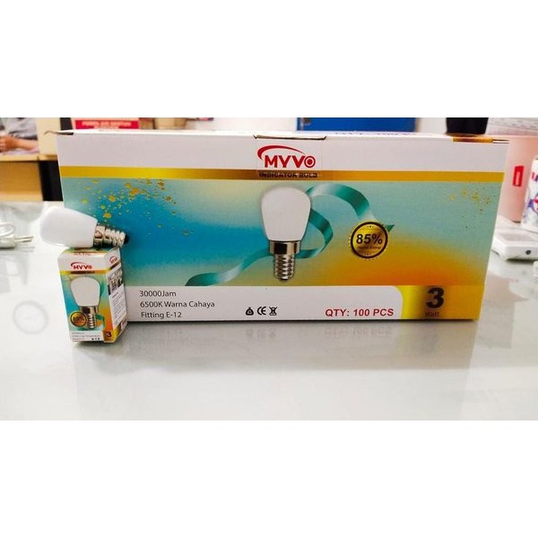 LAMPU KULKAS LED E12 PUTIH LAMPU LED 3 WATT LAMPU LED E12 PUTIH 3 WATT