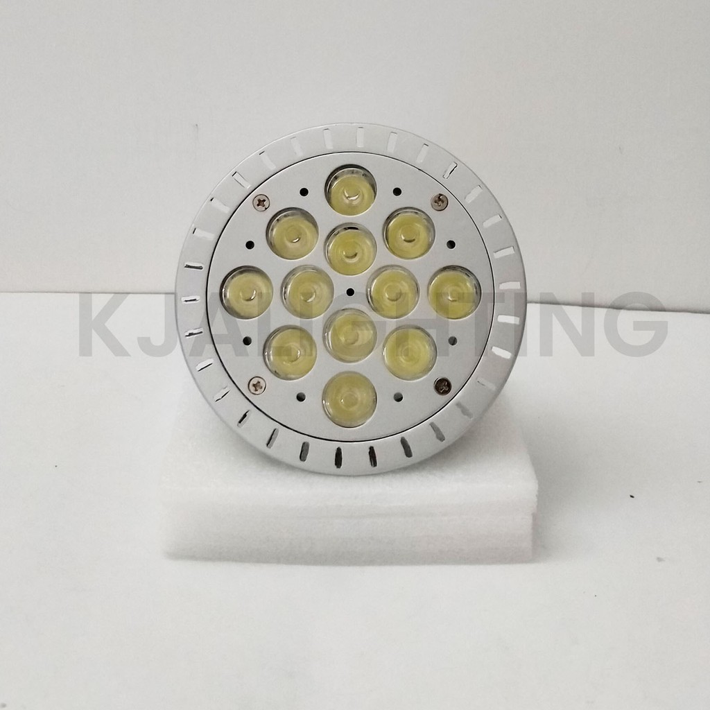 LAMPU LED / SOROT SPOT PAR 38 12X1 WATT WARMWHITE 3000K E27