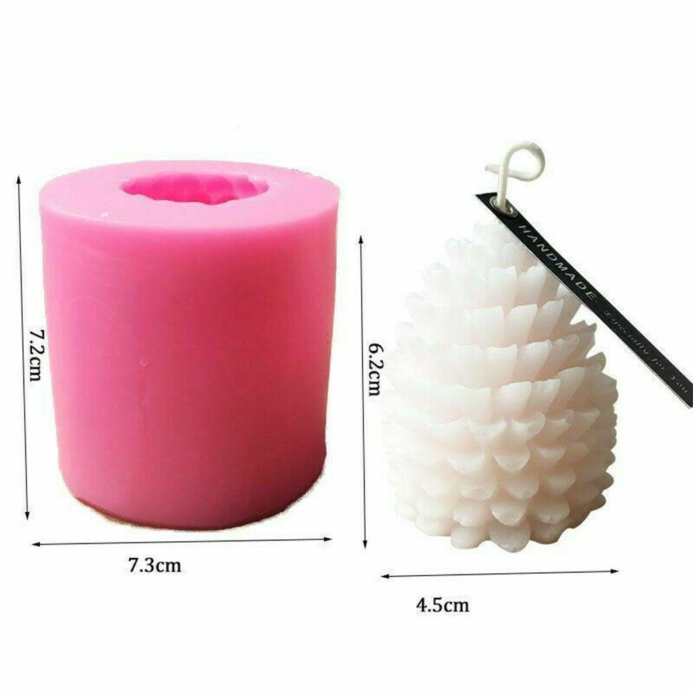 Cetakan Lilin Bentuk Buah Pinus Bahan Silikon