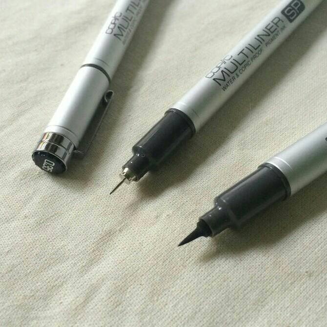 

Copic multiliner SP drawing pen