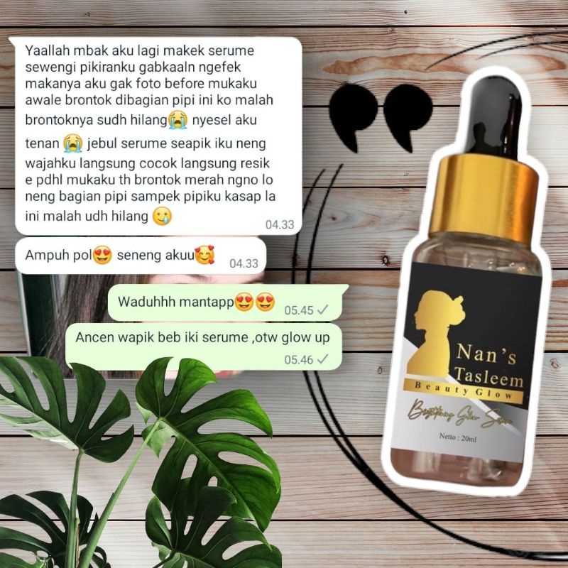 Jual SALE SERUM WAJAH GLOWING BRIGHTENING // seum NANS // SERUM GLOWING