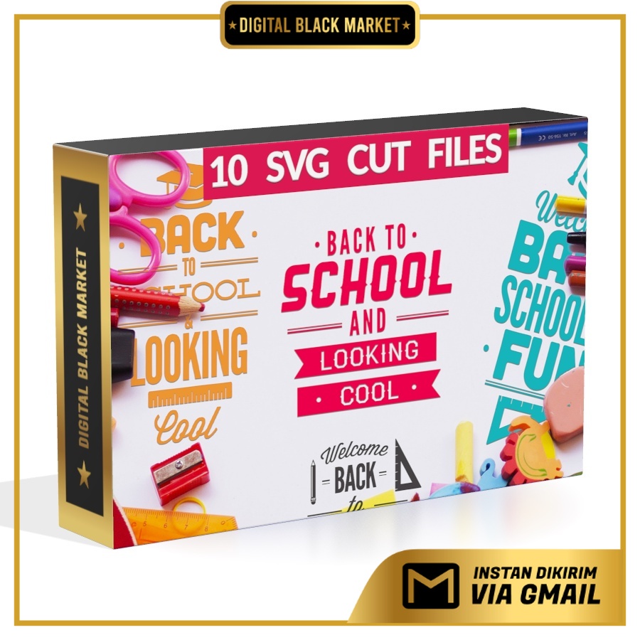 Back To School Svg Bundle - Vector Designs