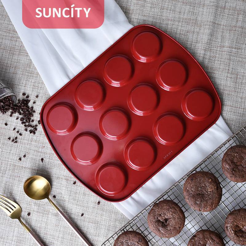 Suncity Red Whoopie pan / loyang cookies