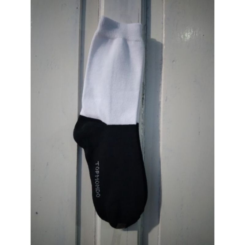 Kaos Kaki Anak Sekolah Hitam Putih SD SMP SMA Spandex || Kaos Kaki Sekolah