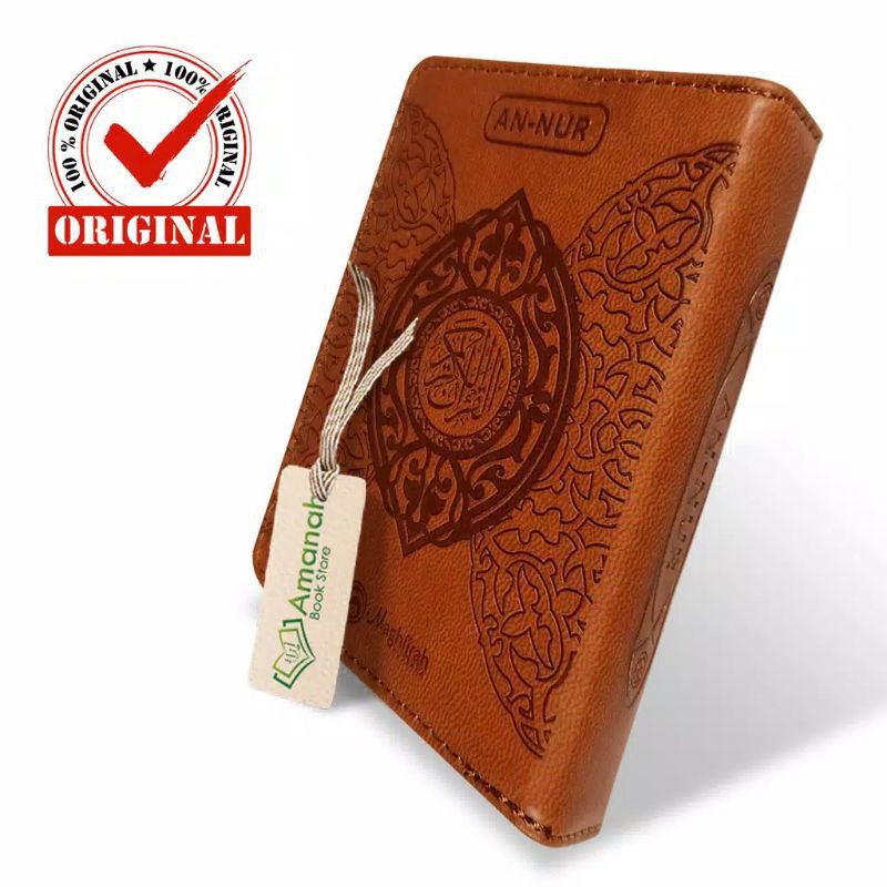 Al Quran Annur A7 saku resleting non terjemah