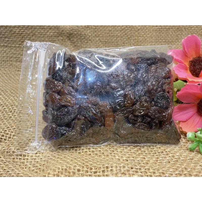 100gr | KISMIS HITAM | BLACK RAISIN | Dark Raisin | Alami herbal bumbu dapur bahan masakan taburan kue