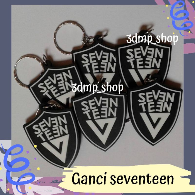 Gantungan Ganci Keyring seventeen