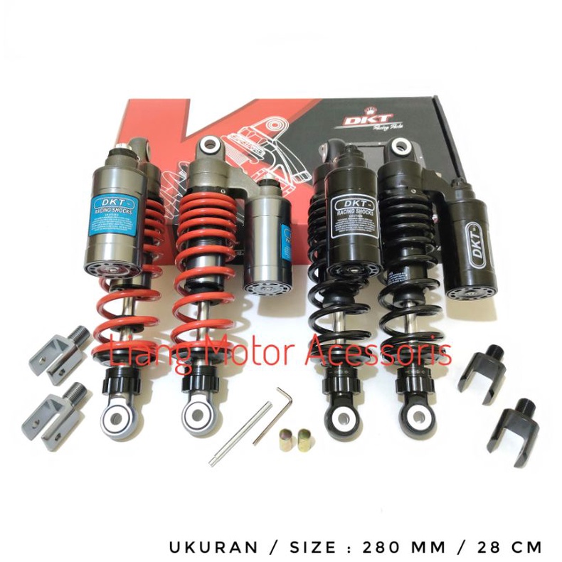 Shock Tabung DKT GP Nitron NTR R3 Series Double Click 280 MM - Nouvo / Aerox