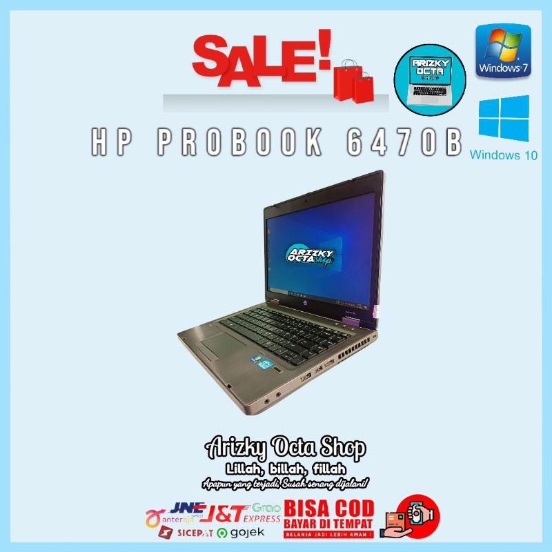 Laptop HP BEKAS I5 SUPER MURAH RAM 4GB HDD 250GB CAMERA DVD LAYAR 14&quot; APLIKASI SIAP PAKAI