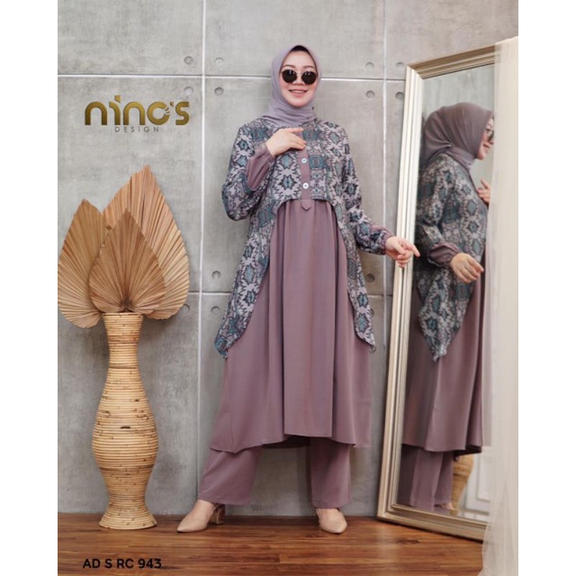 Stelan Celana dan Tunik Nino's Design Terbaru