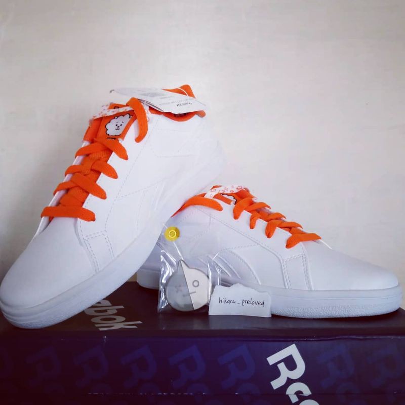Preloved like new Sepatu BT21 Official RJ Reebok Royal Complete 2LCS BTS