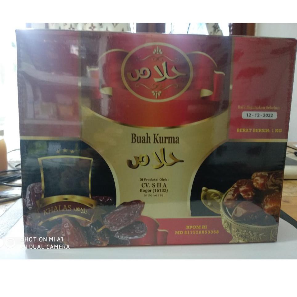 

Diskon19% KURMA KHALAS GOLDEN DATES 1KG 1 KG