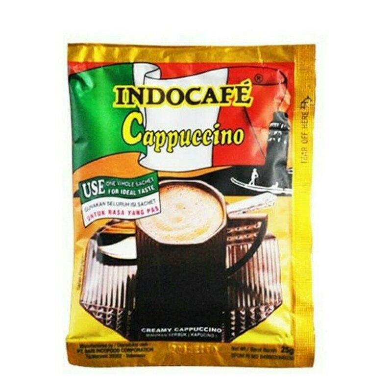 Indocafe  CAPPUCCINO RENCENG  10 pcs