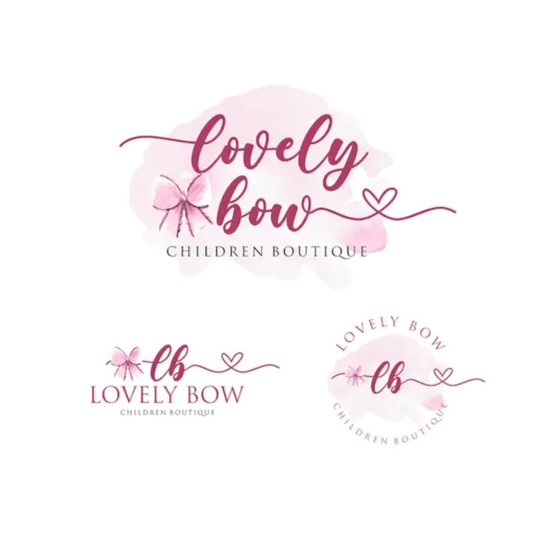 

(DRAN LOVELY PINK) JASA BIKIN DESAIN LOGO OLSHOP BISNIS MURAH SIMPLE ELEGANT