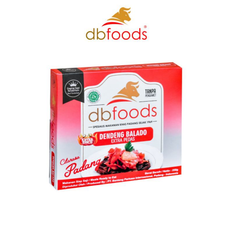 

Dendeng Extra Pedas 250gr - DB Foods