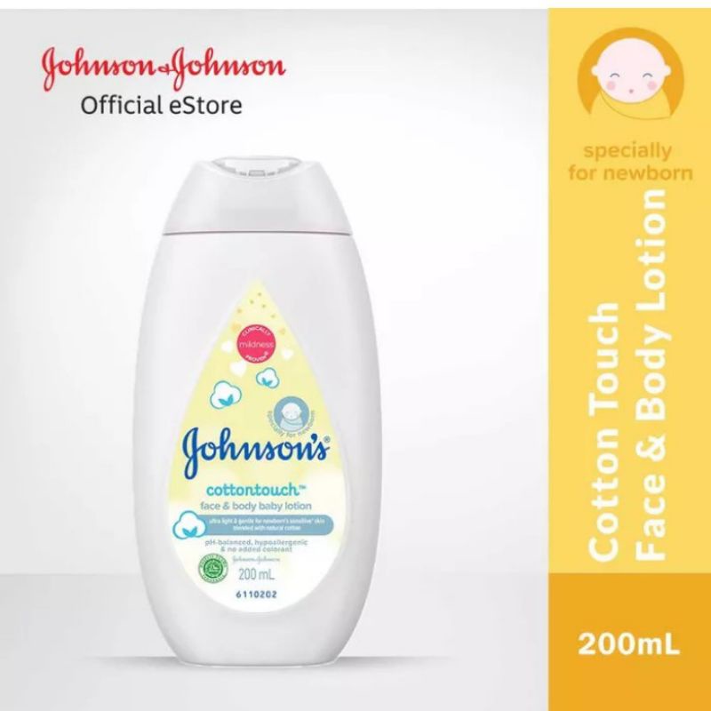 Johnson's  pelembab muka dan badan baby 200ml