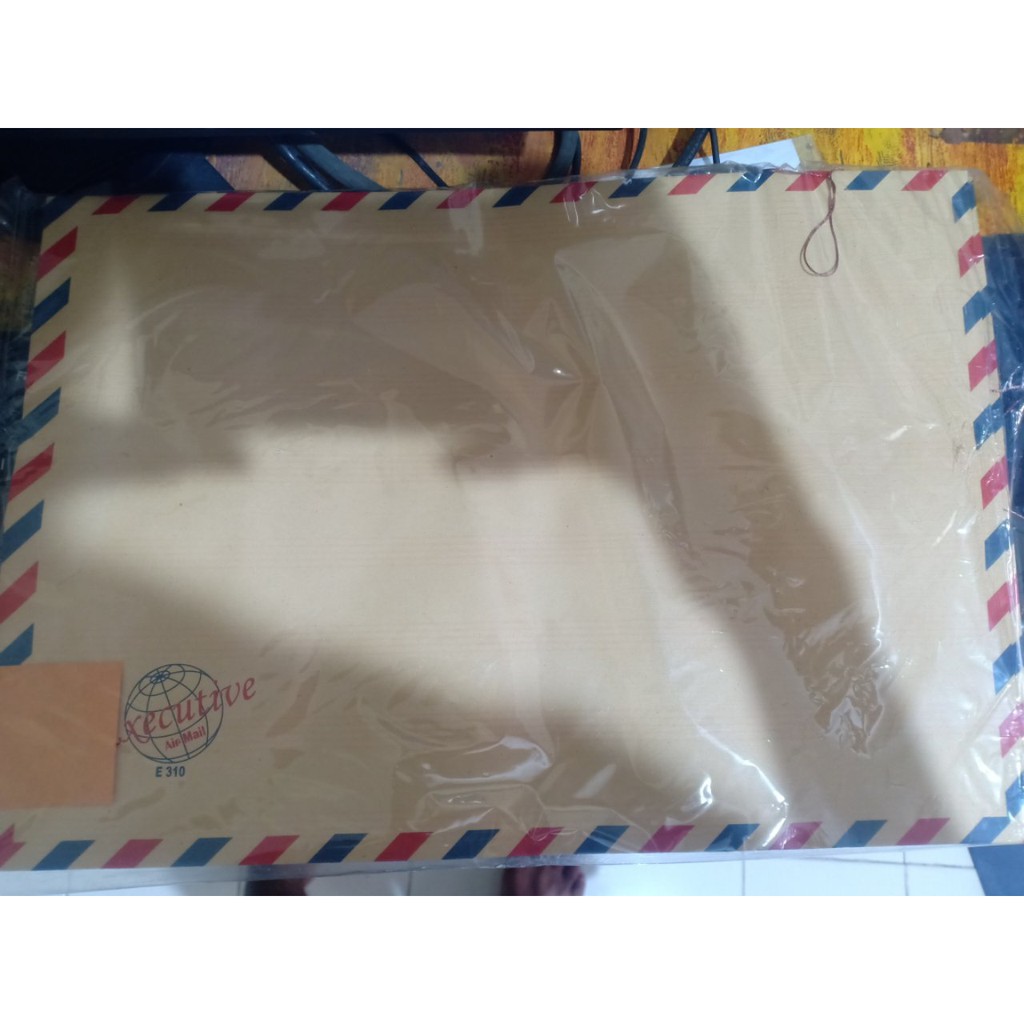 

Amplop coklat tali airmail 310 FOLIO