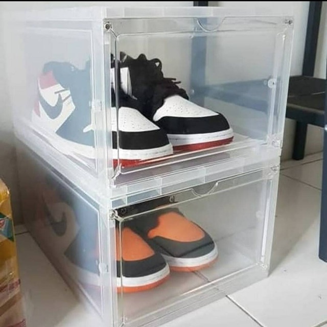 Kotak sepatu premium - Sneaker box - 100% ready stock