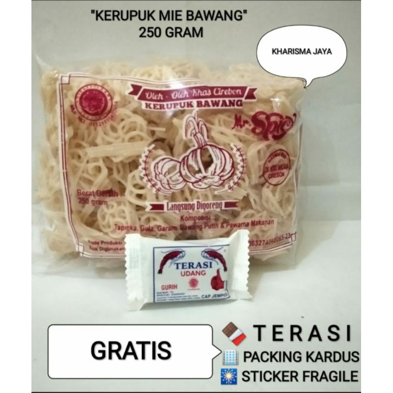 

@250gr krupuk mie bawang khas cirebon