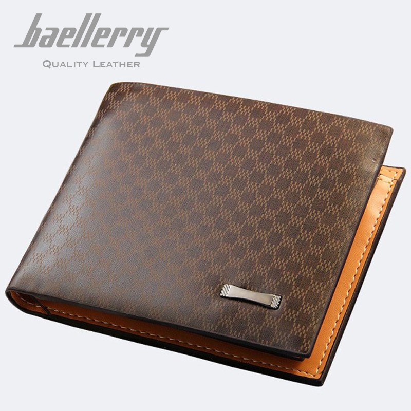BAELLERRY D3201 Dompet Pria Bahan Kulit PU Leather Premium WATCHKITE BAEOS Termurah Dompet Pria Dist
