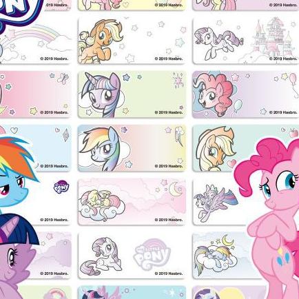 

ヤ label nama ORI Pon Pony TW tahan air size S dan M Terjangkau