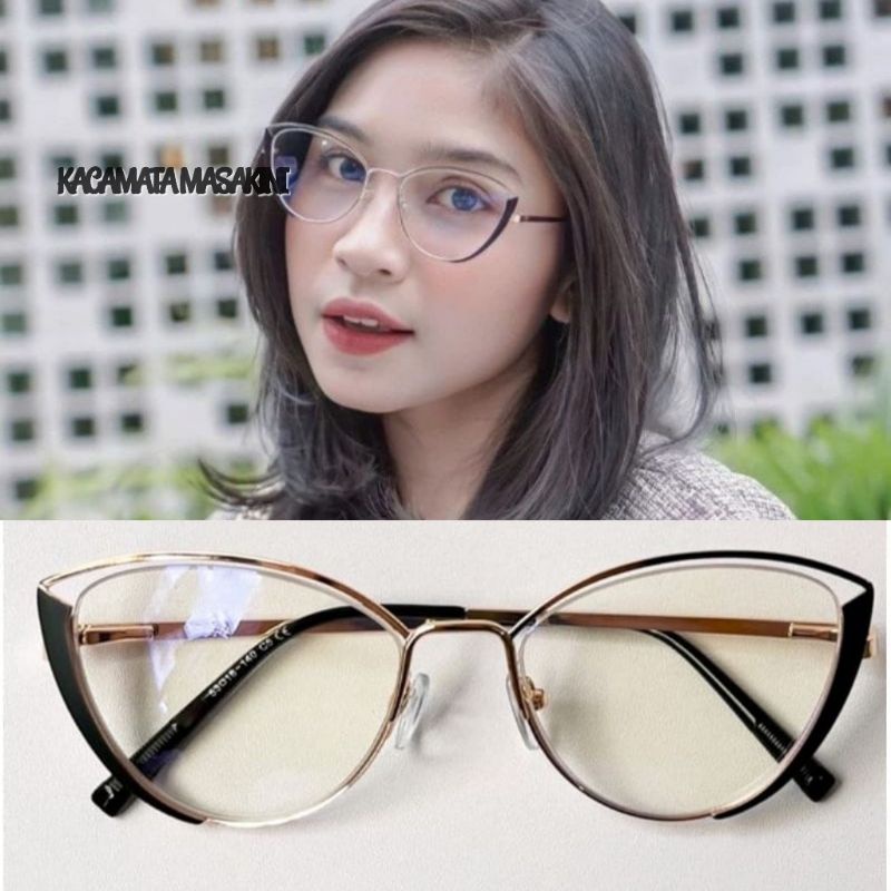 PAKET FRAME LENSA PHOTOCROMIC KACAMATA WANITA KACAMATA MINUS 95721