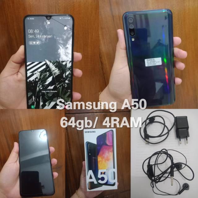 Dijual samsung A50 bekas