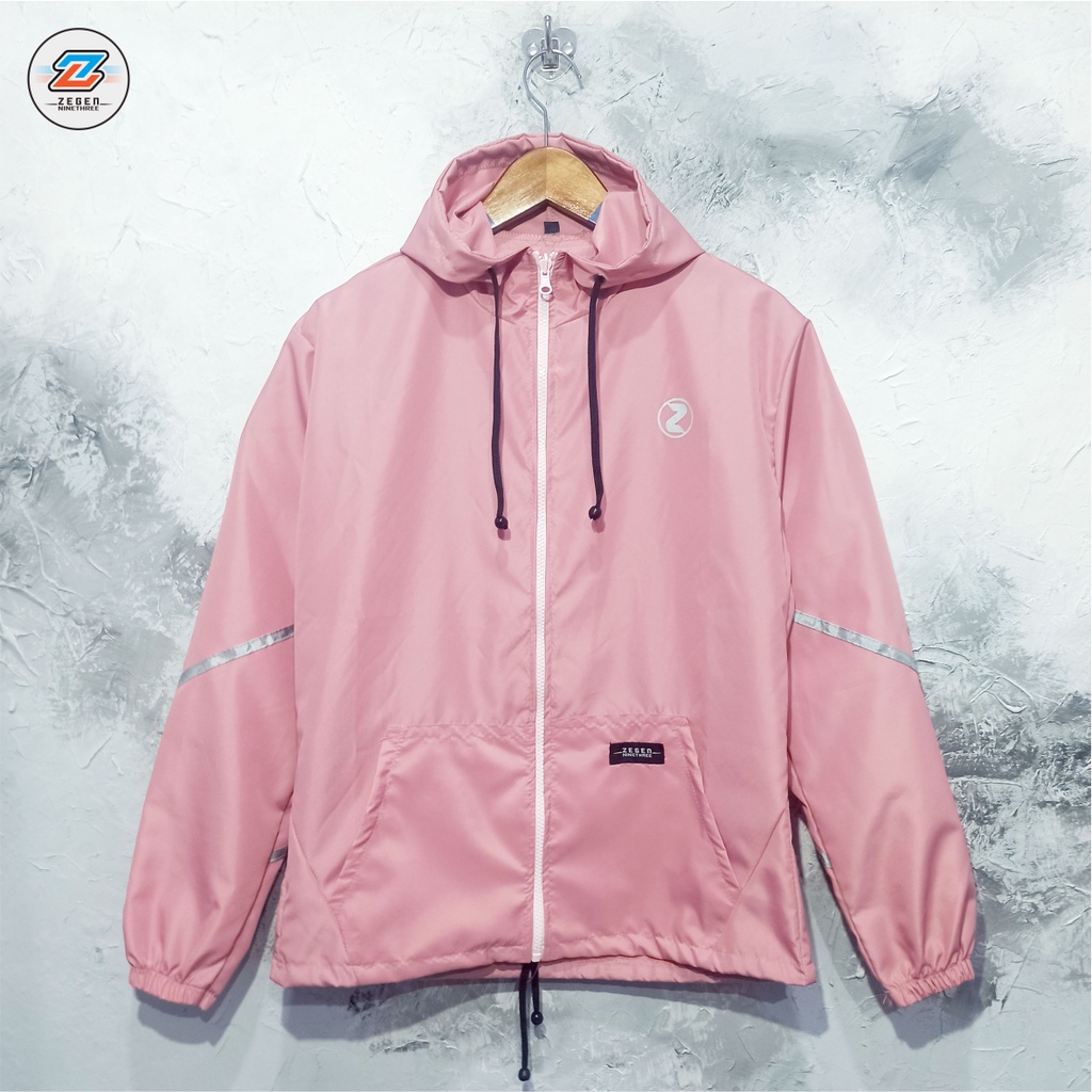 ZPS Jaket Parasut Wanita - Jaket Olahraga - Jaket Sepeda - Jaket Jogging - Jaket Parasut - Jaket Running-2