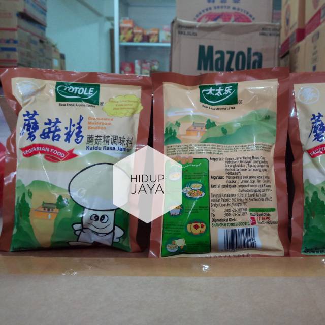 

Totole Granulated Mushroom Bouillon ( Kaldu Rasa Jamur ) 80gr
