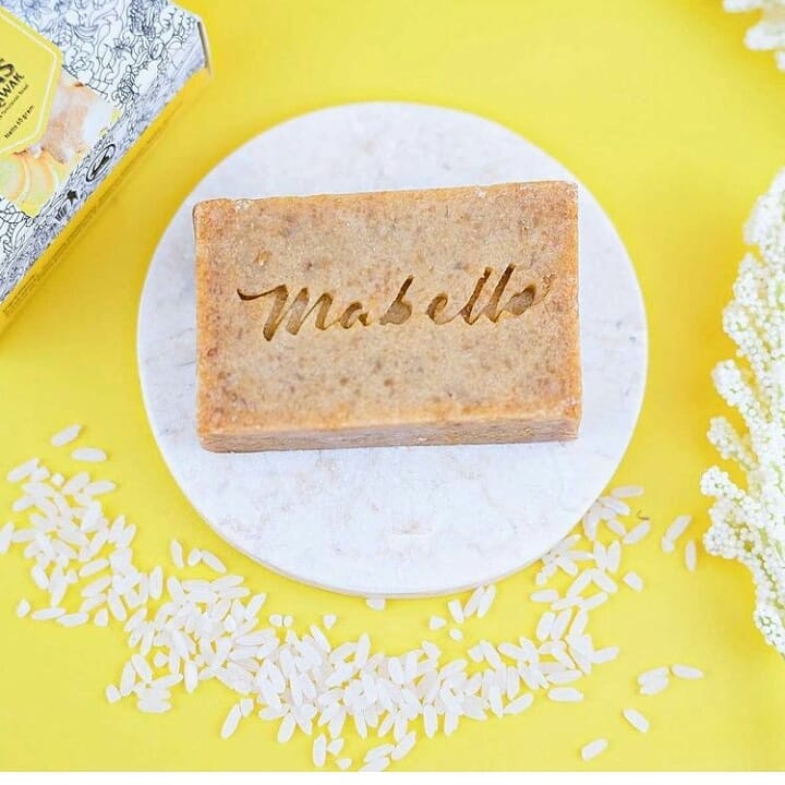Sabun Mabello Temulawak Sabun Beras Mabello Atasi Jerawat Pencerah Kulit Wajah Dan Badan Kusam Sabun Alami BPOM M2