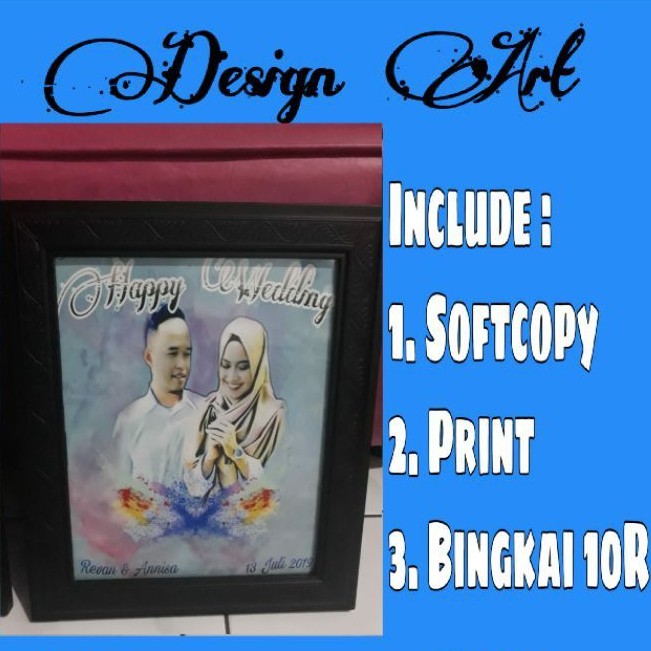 

Hadiah Frame DesignArt 10R (Splash Art)