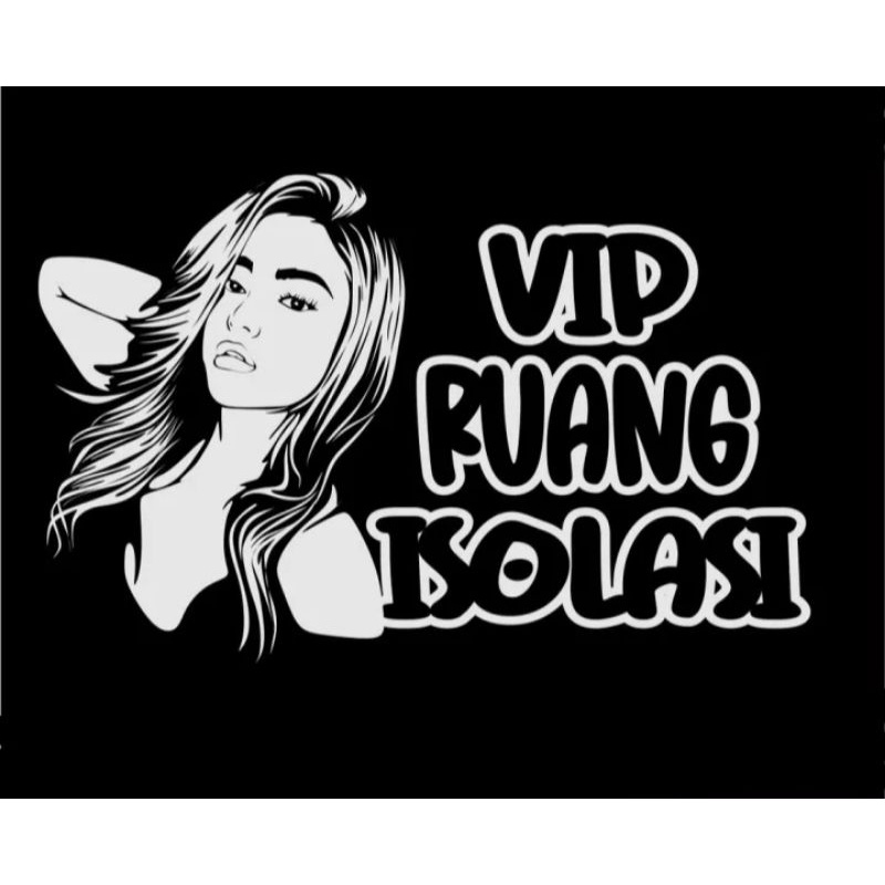 cuting Sticker kaca truk pickup body mobil bisa ukuran 30cm