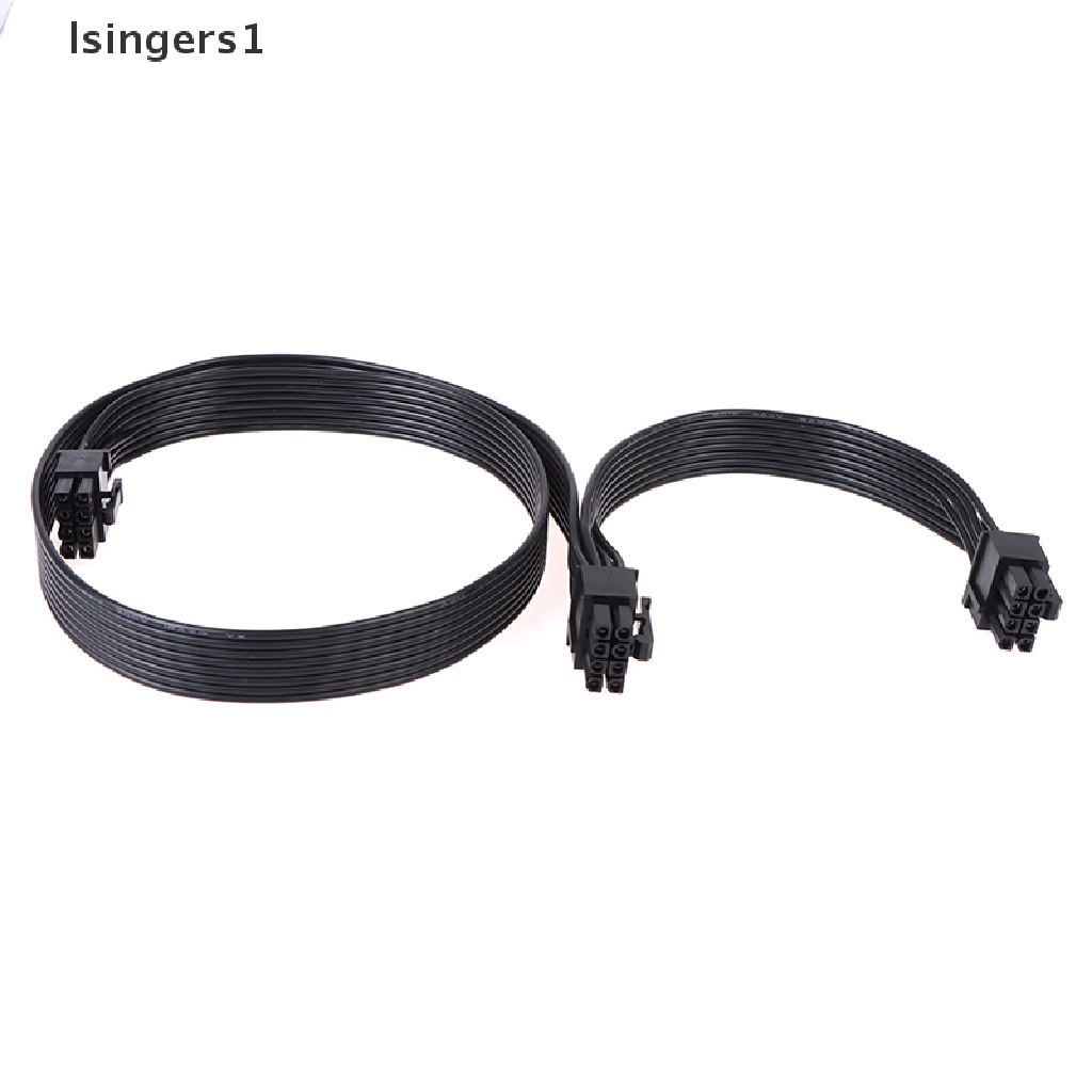 (lsingers1) 1pc Kabel Power Supply PCIE 8pin Ke Dual 6 + 2Pin 8pin 1-2 Pin