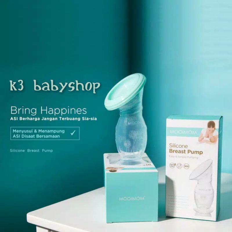 Mooimom Silicone Breastpump Pompa Asi Manual silikon mooi mom silicon BPA free