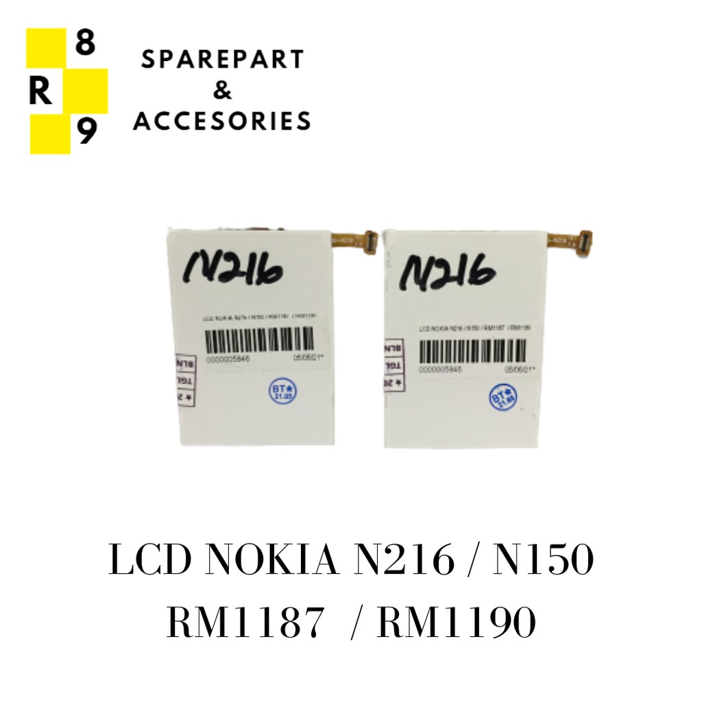 LCD NOKIA N216 / N150 / RM1187  / RM1190