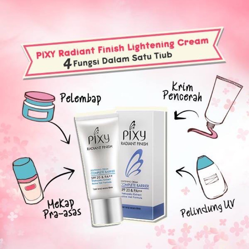 Pixy Radiant Finish Lightening Cream 50gr