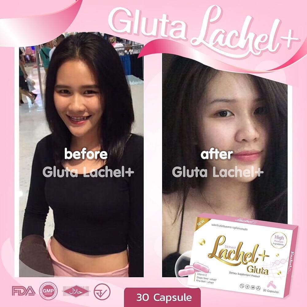 GLUTA LACHEL BY SKINEST CLINIC ISI 30 KAPSUL