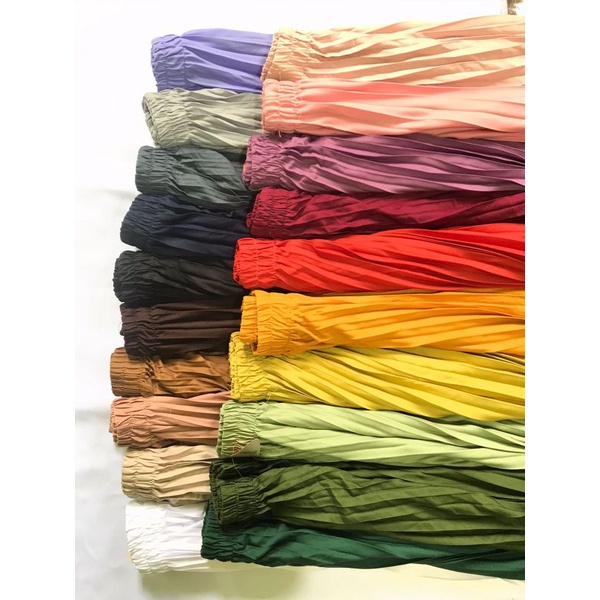 Rok plisket atau daster