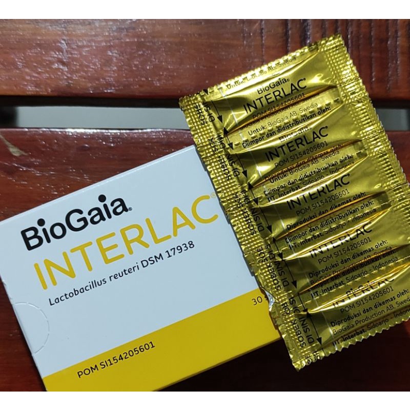 Interlac Probiotik Sachet / Memelihara Kesehatan Pencernaan