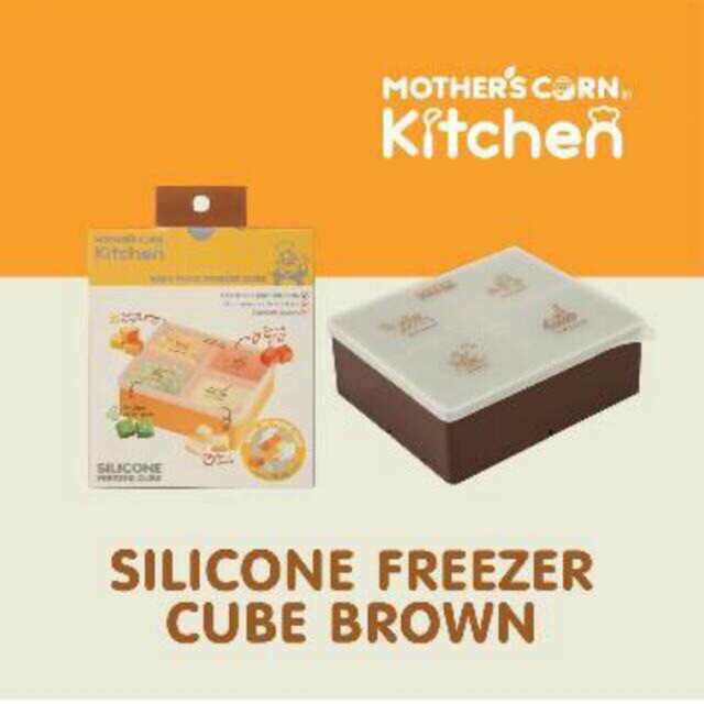 Mother’s Corn Silicone Freezer Cube 1 &amp; 2 pcs - wadah mpasi motherscorn