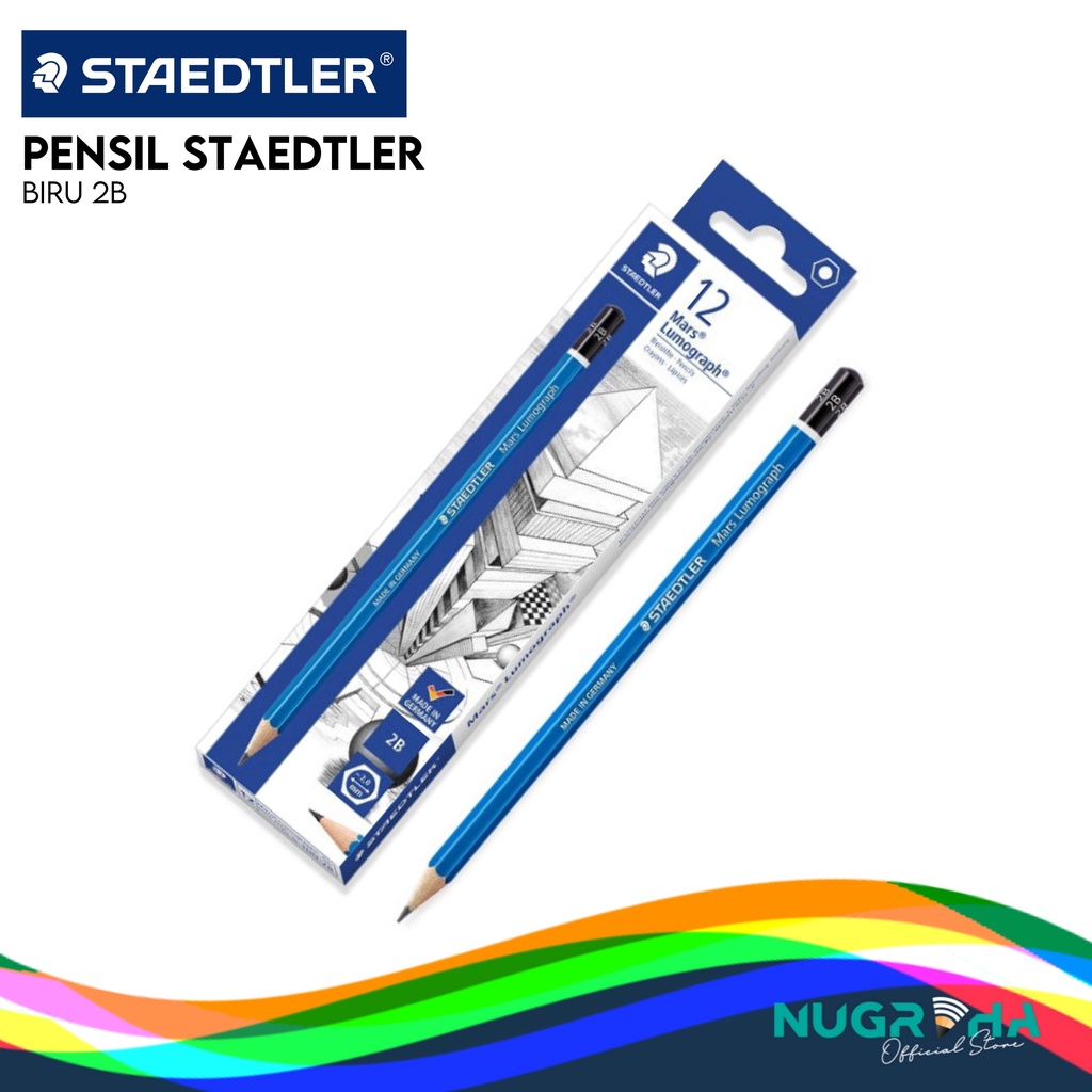 

PENSIL STAEDTLER BIRU 2B