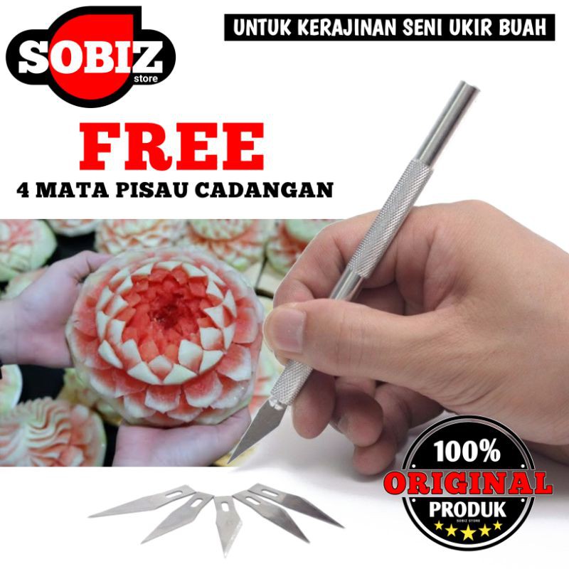 Pisau Ukir Buah Bonsai / Pisau Ukir Seni Ukir Buah Dan Sayur / Pisau Reparasi Elektronik
