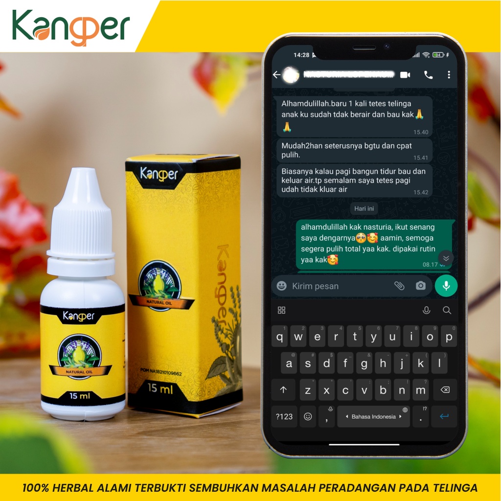 Obat TETES Telinga Berair KANGPER