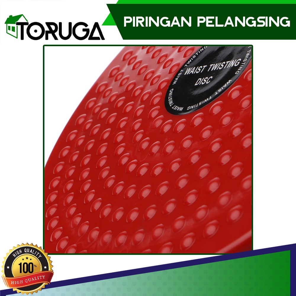 Jogging Magnetic Trimmer Body Plate Alat Olahraga / Piring Senam Pembakar Lemak