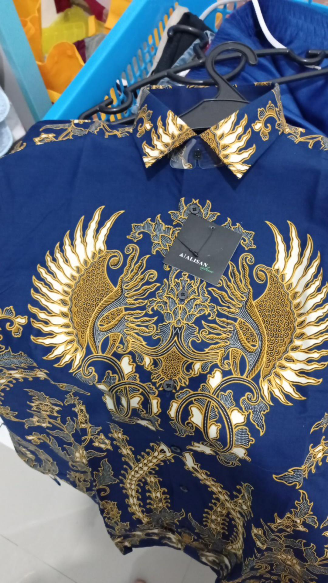 Kemeja Batik Pendek Alisan Reguler 10573