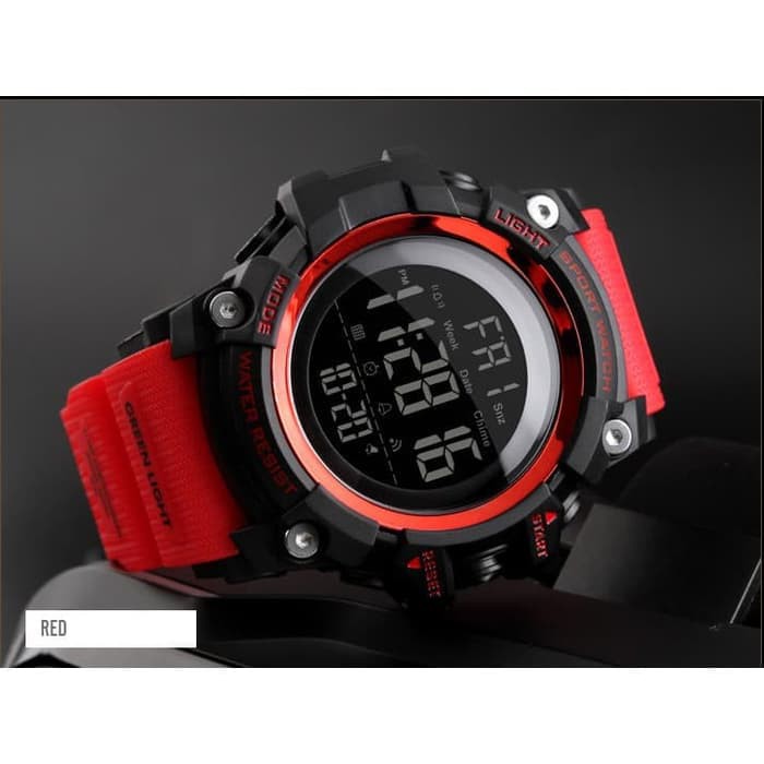Jam Tangan Pria / SKMEI ORIGINAL / SKMEI / 1384 Merah