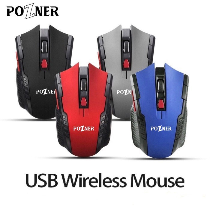 Mouse GAMING Wireless POZNER MOUSE 6D USB 2.4GHz Optical LOGITECH