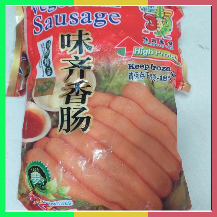 

Sosis Vegetarian Mr Vege 1Kg / Sosis Mini Vege / Vegetarian Sausage