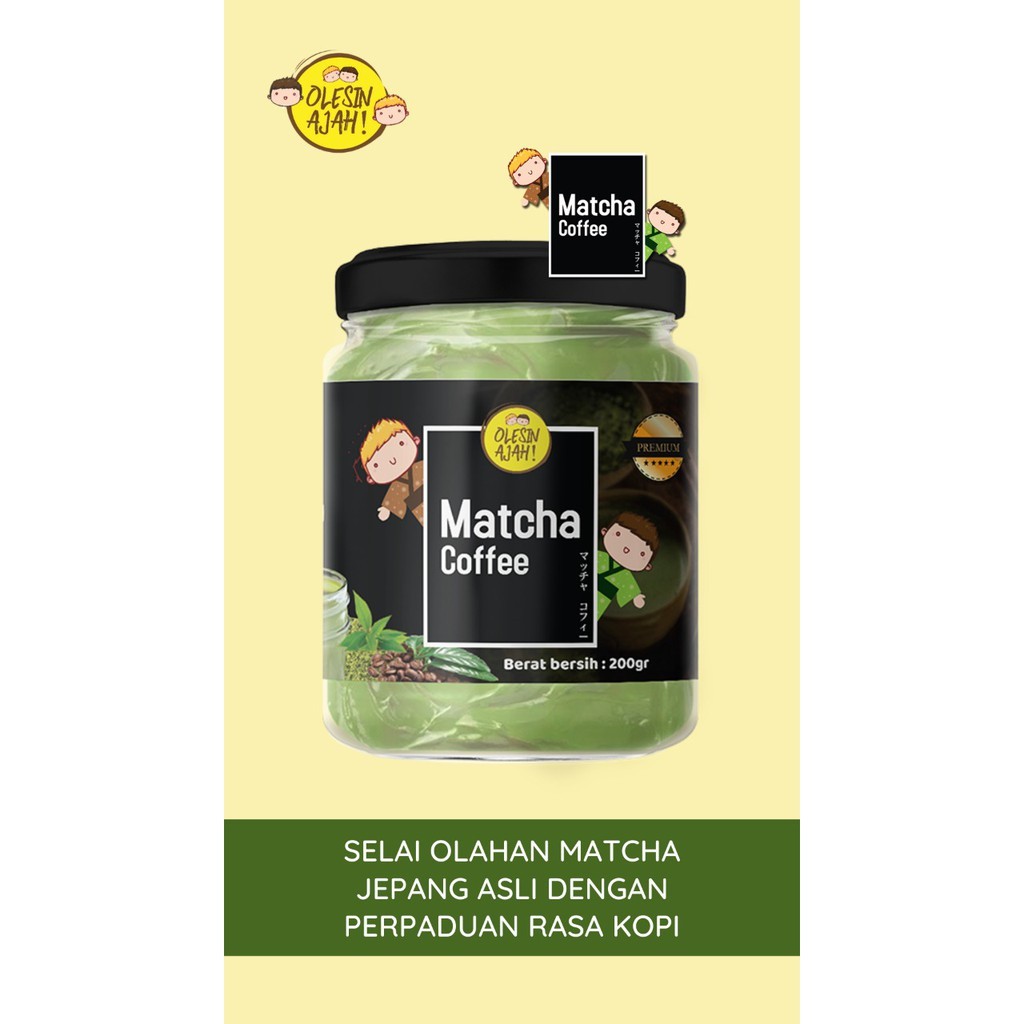 

Selai Matcha Coffee200Gr - OlesinAjah - Homemade
