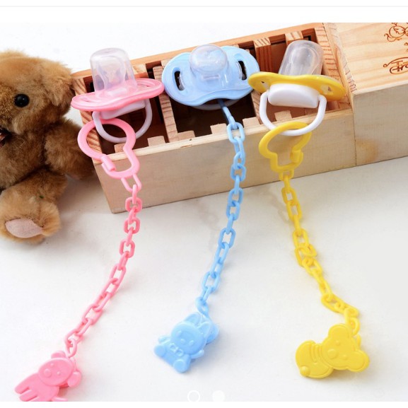 Klip RANTAI Gantungan Teether Empeng Bayi Mudah Digunakan CBKS LC